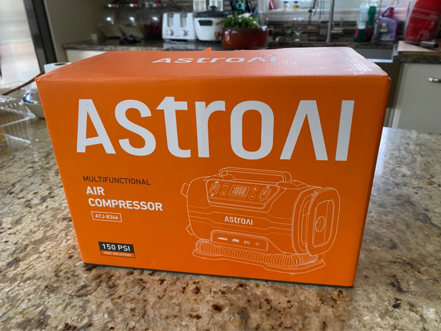 Brand New AstroAI 150 PSI Portable Air Compressor (CAN DELIVER) - photo 3