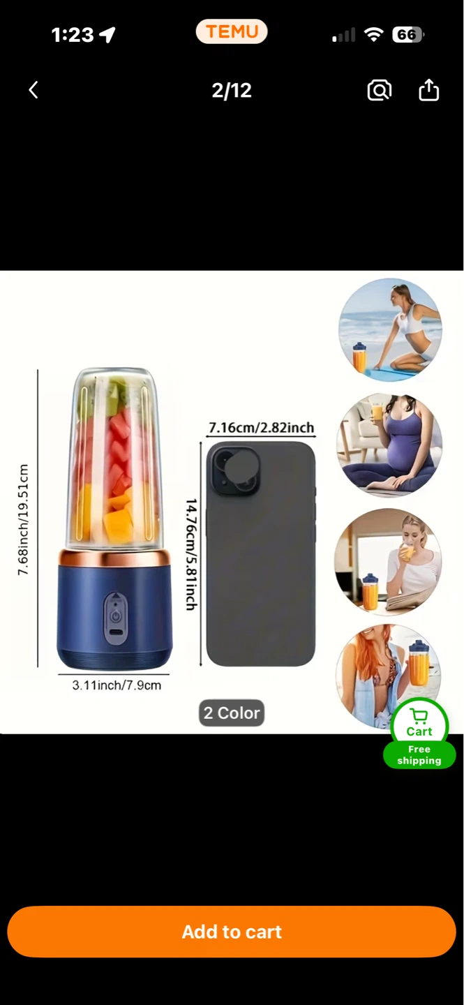 Portable Juicer Blender - photo 2