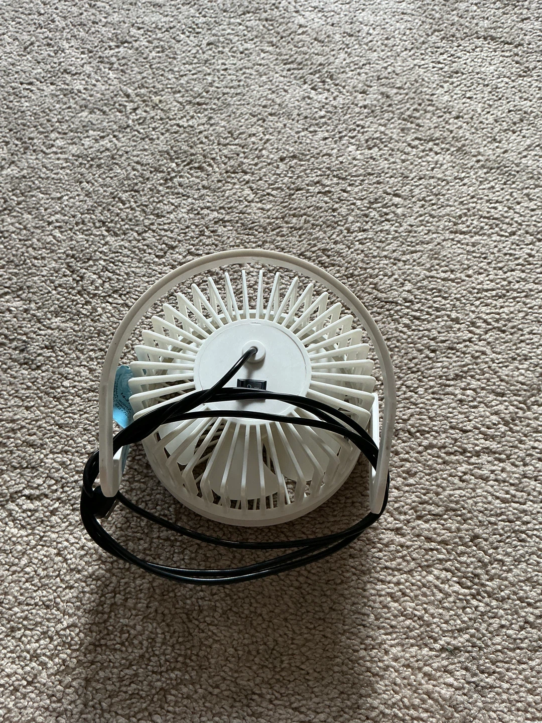 White USB desk Fan - photo 2