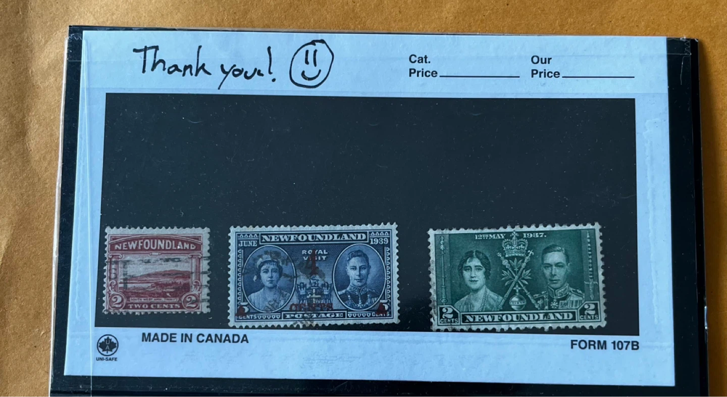 Newfoundland Vintage Stamps Collection