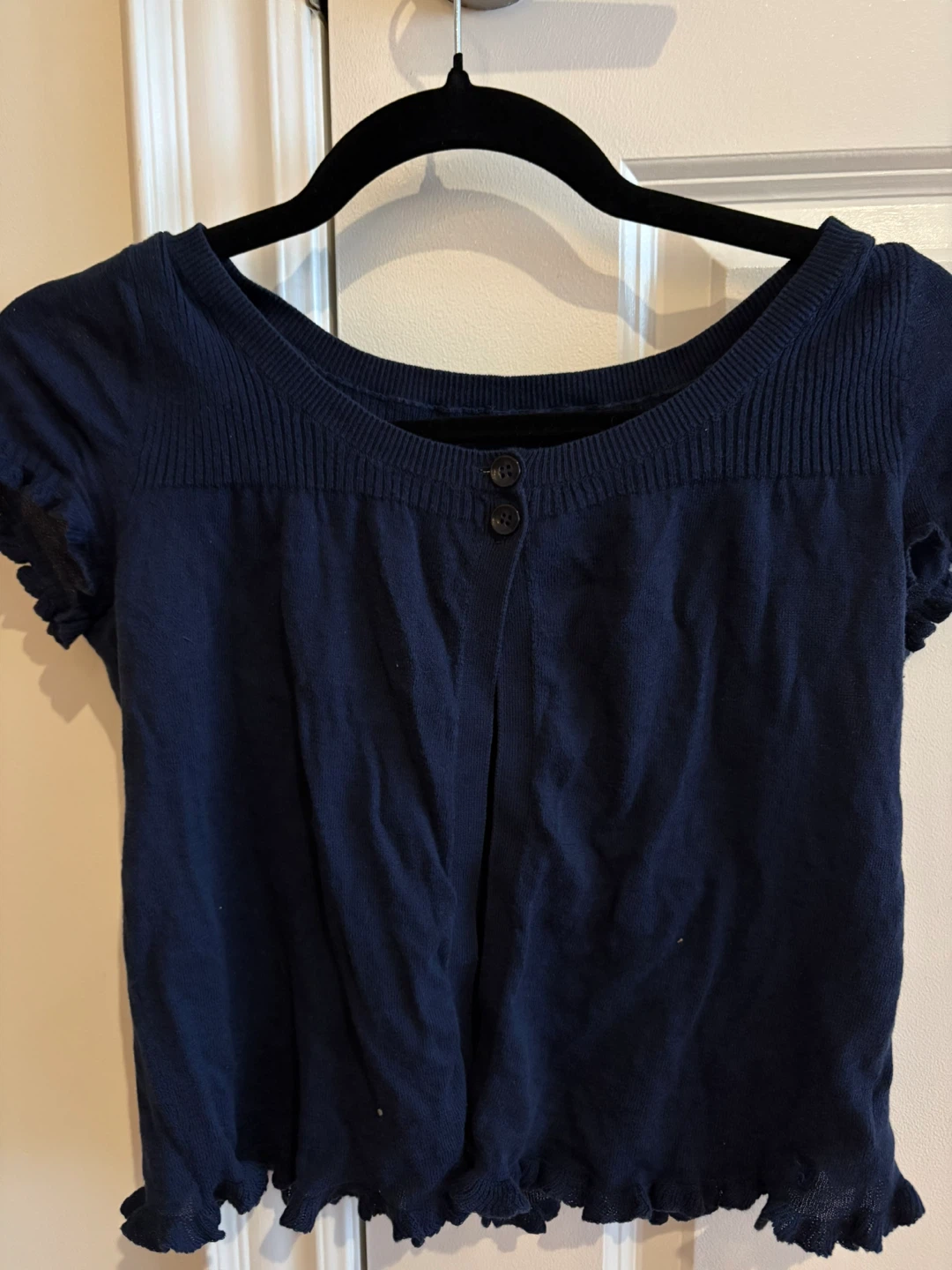 American Eagle Navy Blue shirt - xsmall