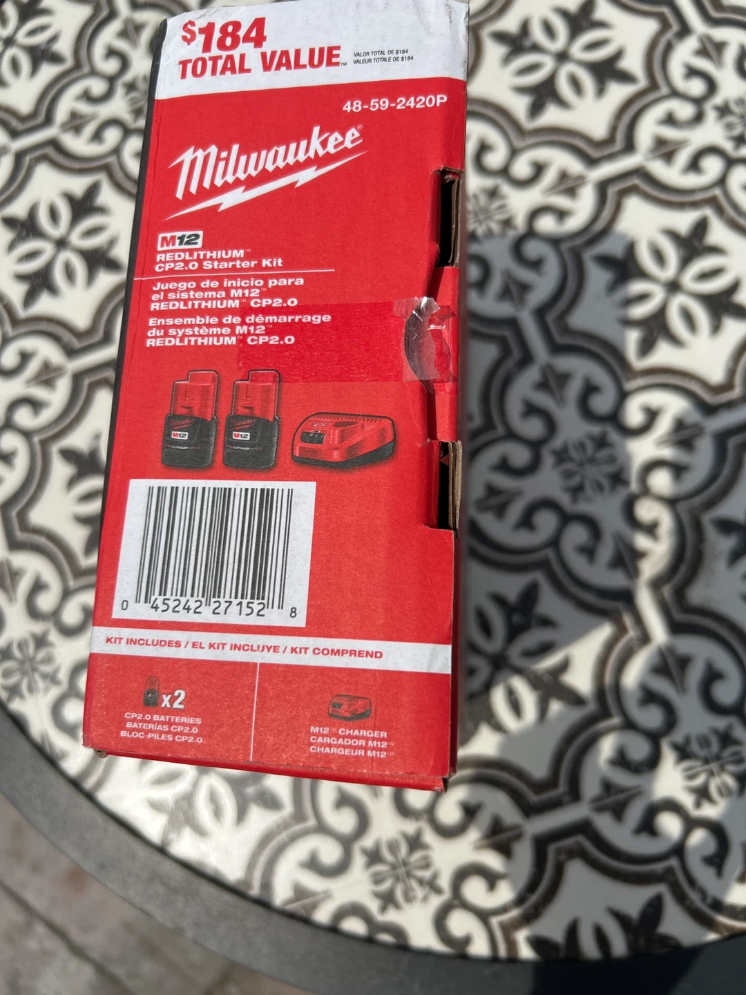 Milwaukee M12 REDLITHIUM CP2.0 Starter Kit 48-59-2420P - photo 3