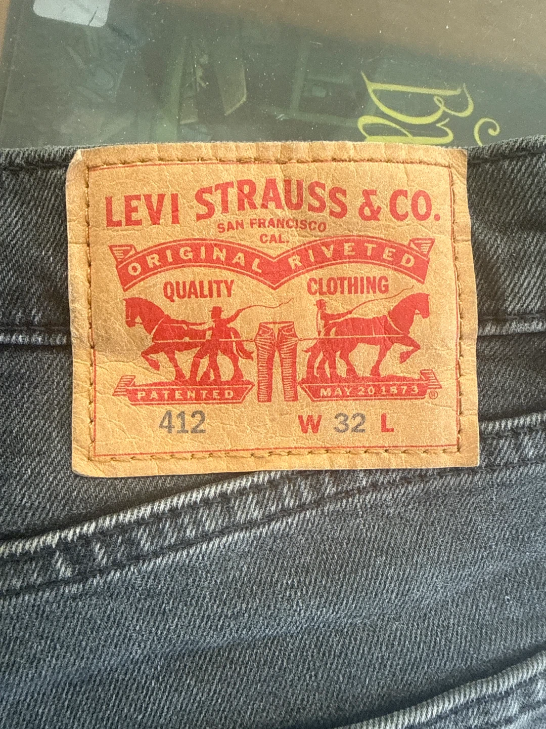 Levi's 412 Men's Denim Shorts - photo 3