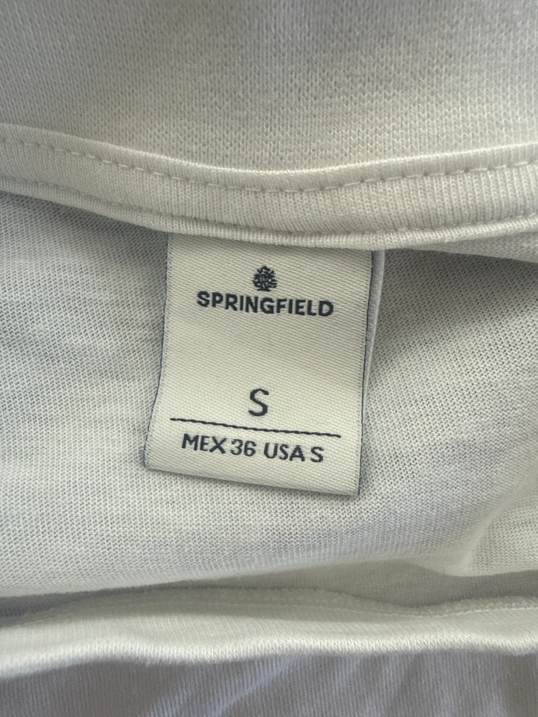 Springfield White Graphic T-Shirt Size S - photo 3