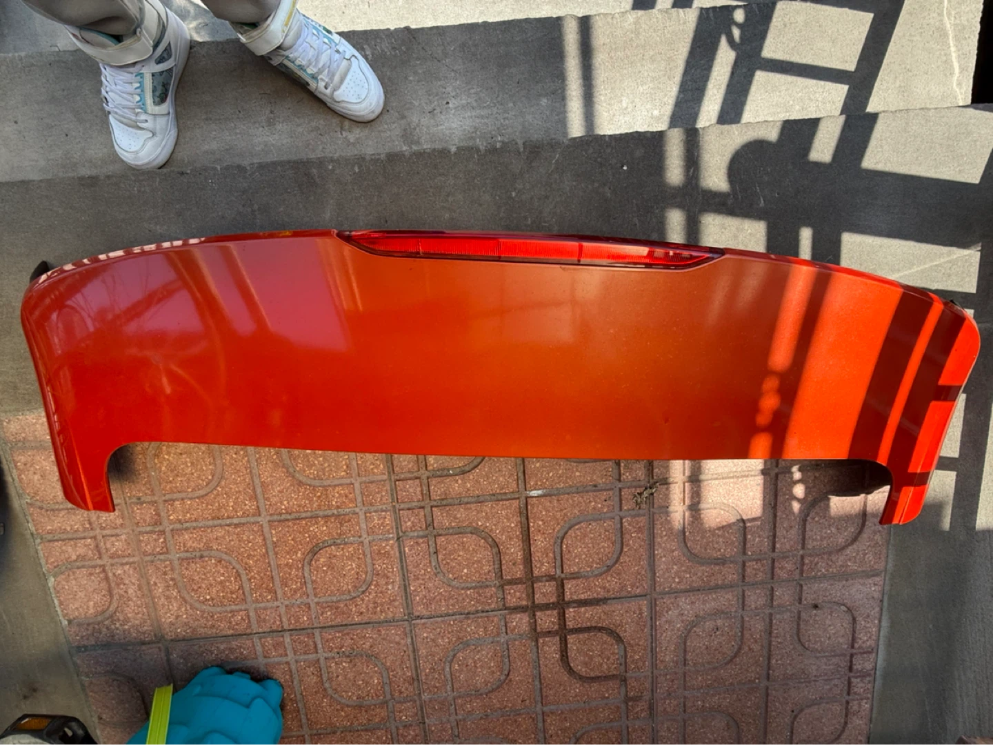 Car Spoiler with Integrated Brake Light - photo 2
