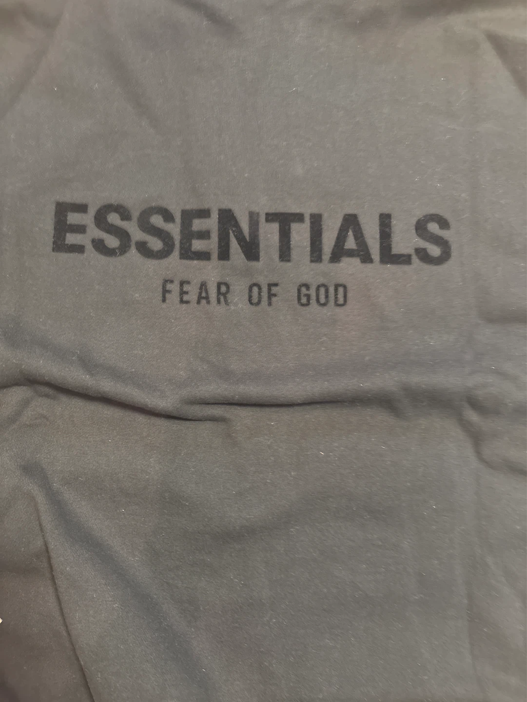 Fear of God Essentials Hoodie Black Size S - photo 4