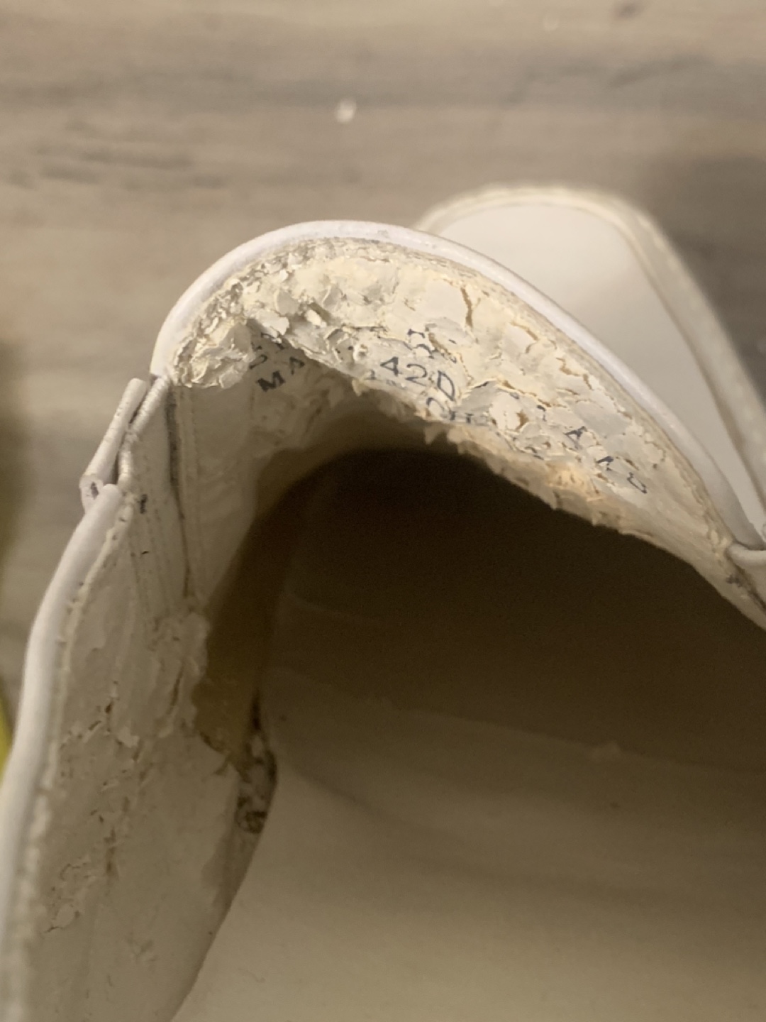 White Slip-On Loafers - photo 3