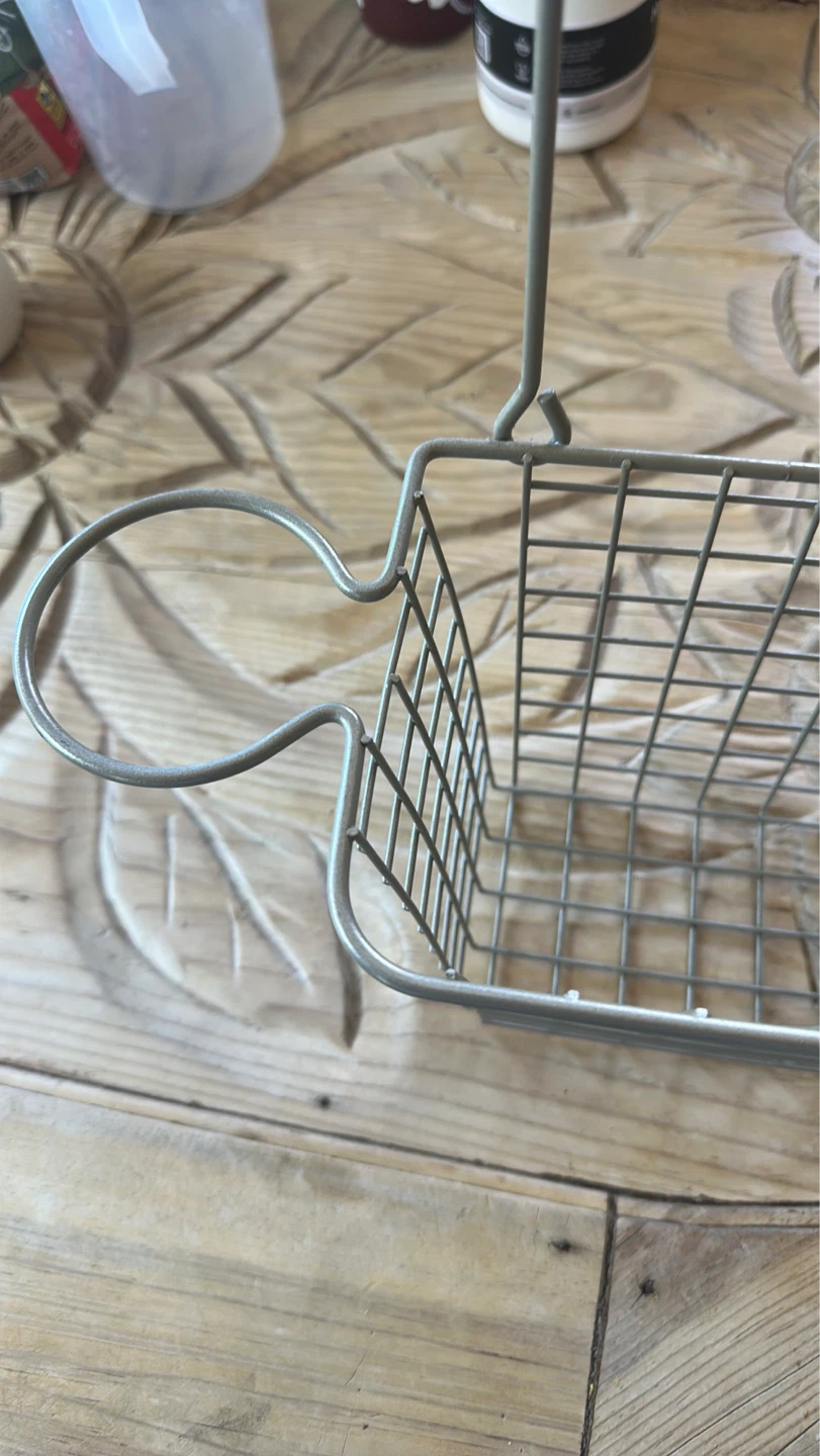 Over the Cabinet Door Wire Basket Organizer - photo 3
