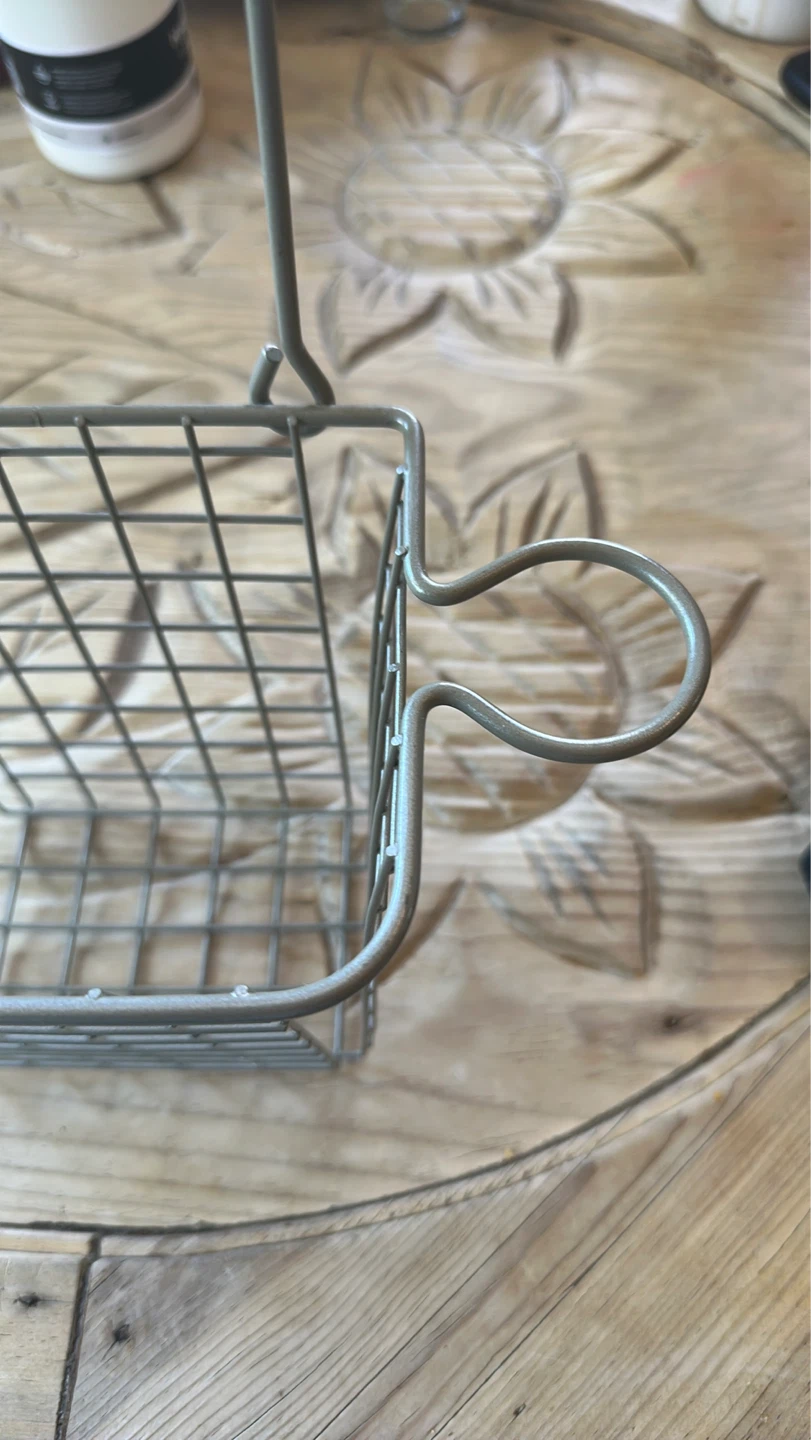 Over the Cabinet Door Wire Basket Organizer - photo 4