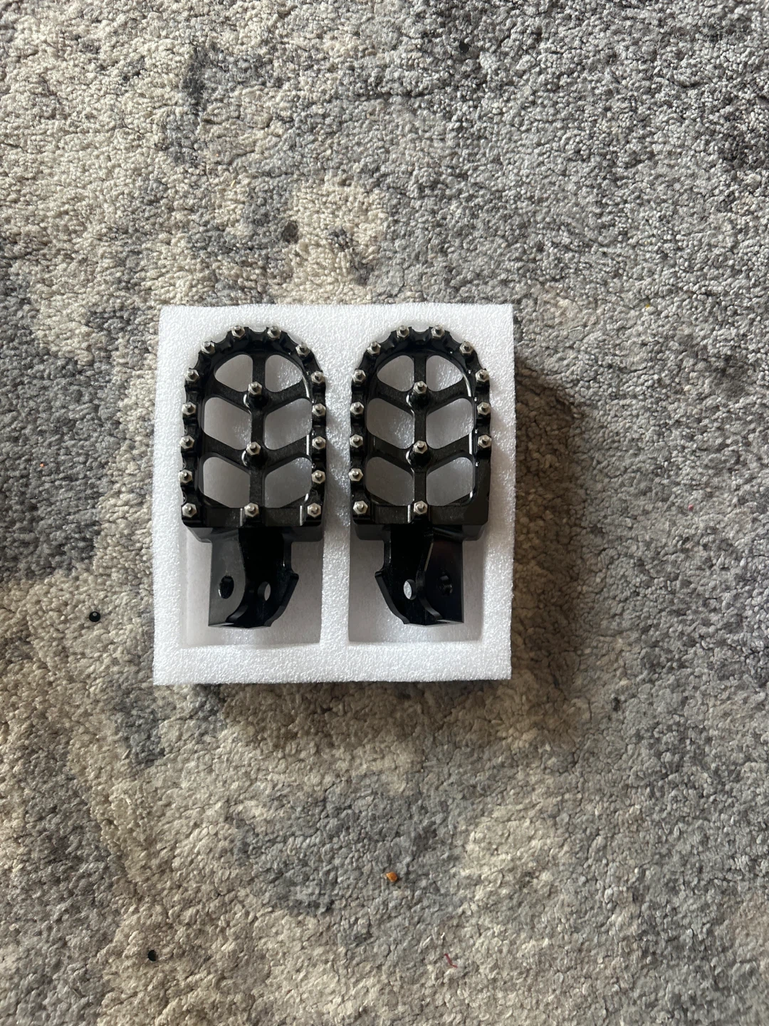 Motorcycle Foot Pegs - Black - photo 2