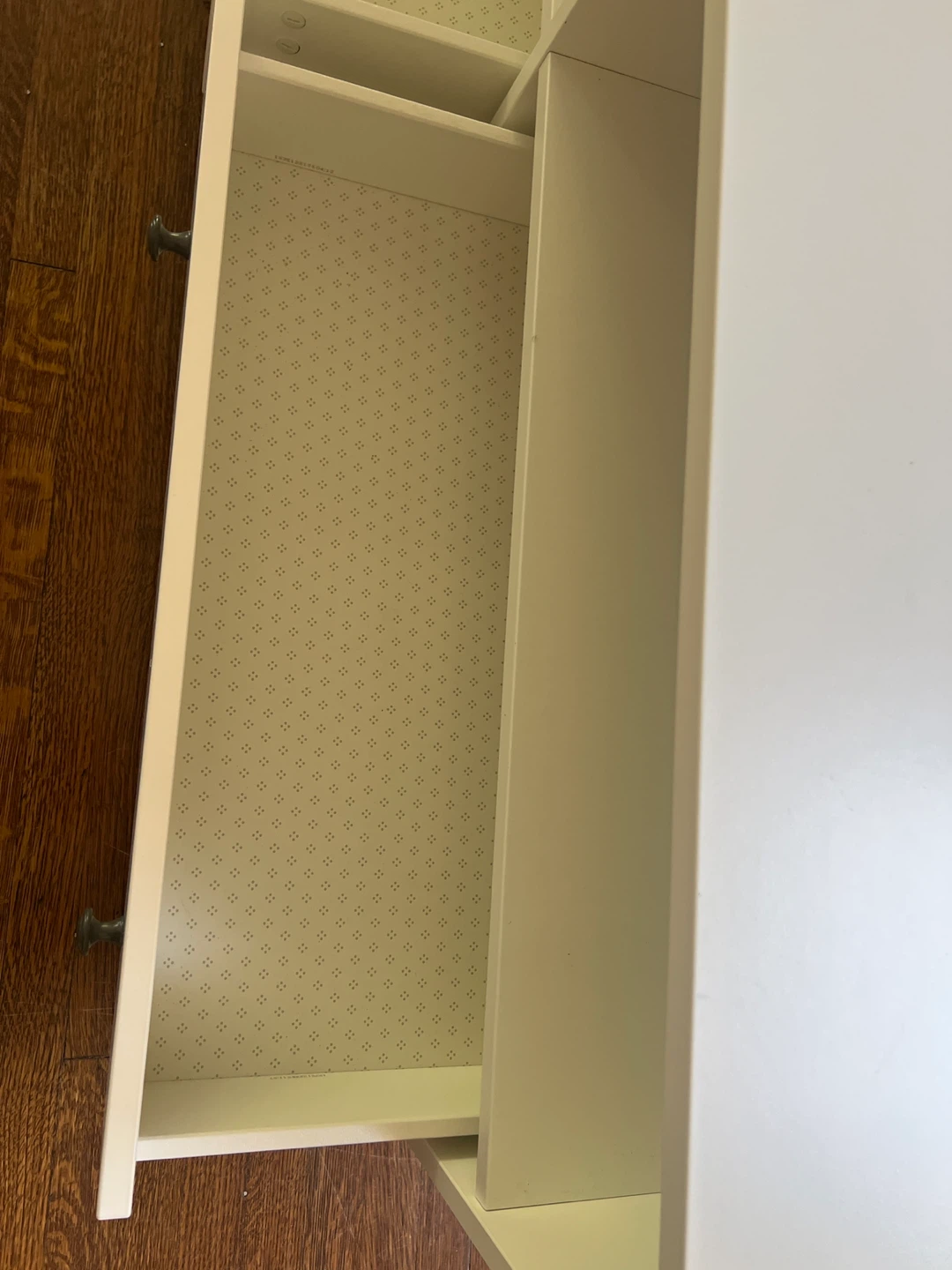 White Storage Bench with 2 Drawers - photo 5