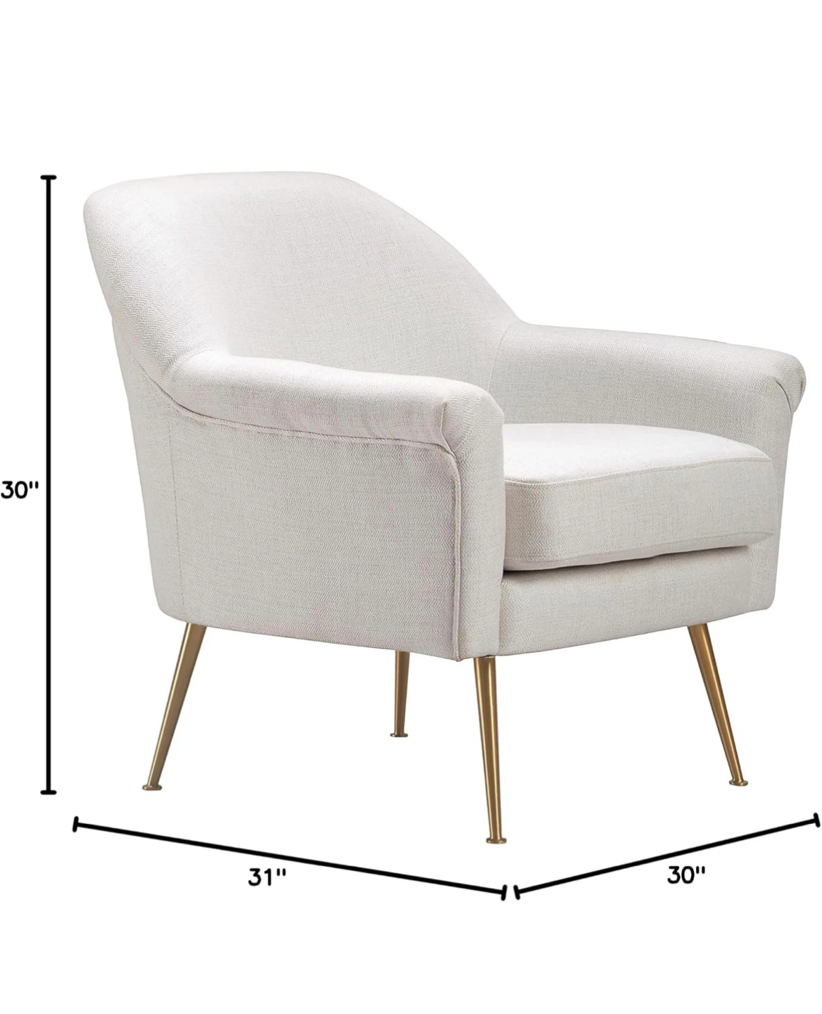 Red Armchair Accent Chair - photo 2