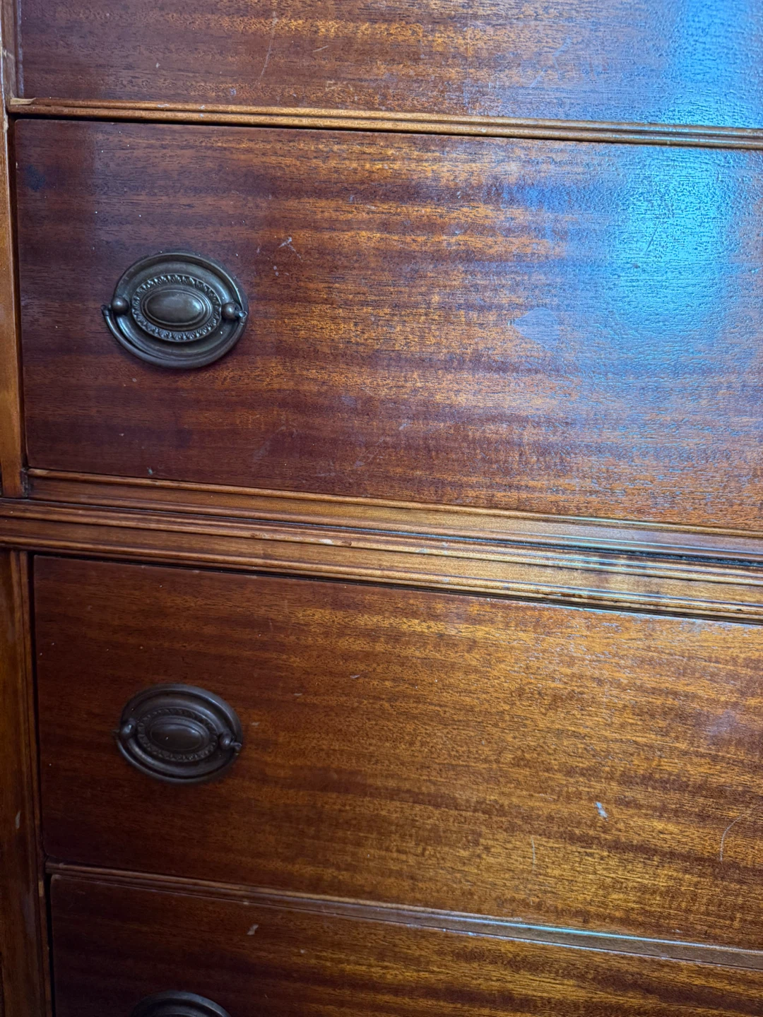 Antique Wooden Dresser Chest of Drawers - photo 2