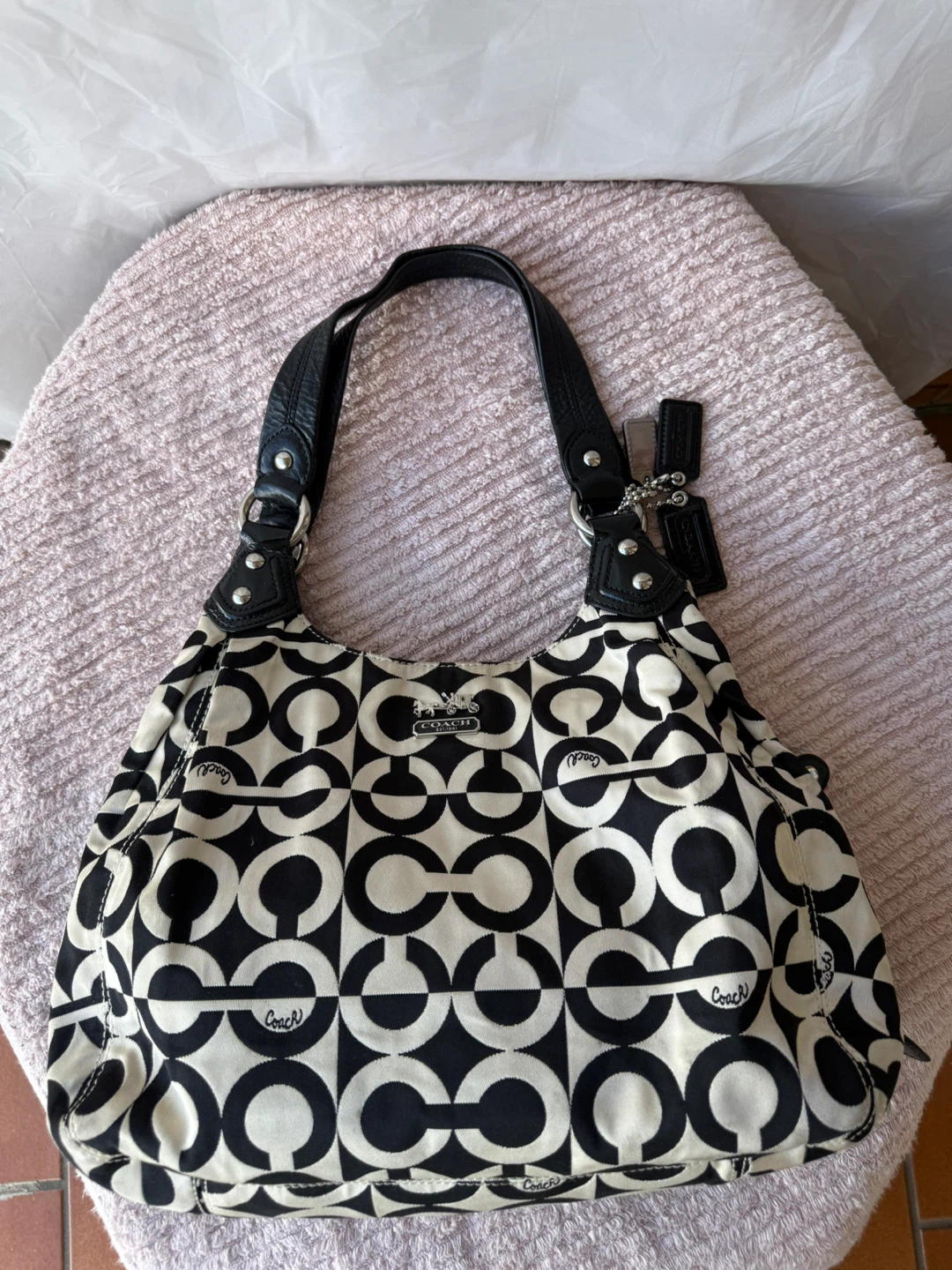 Coach Monogram Shoulder Bag