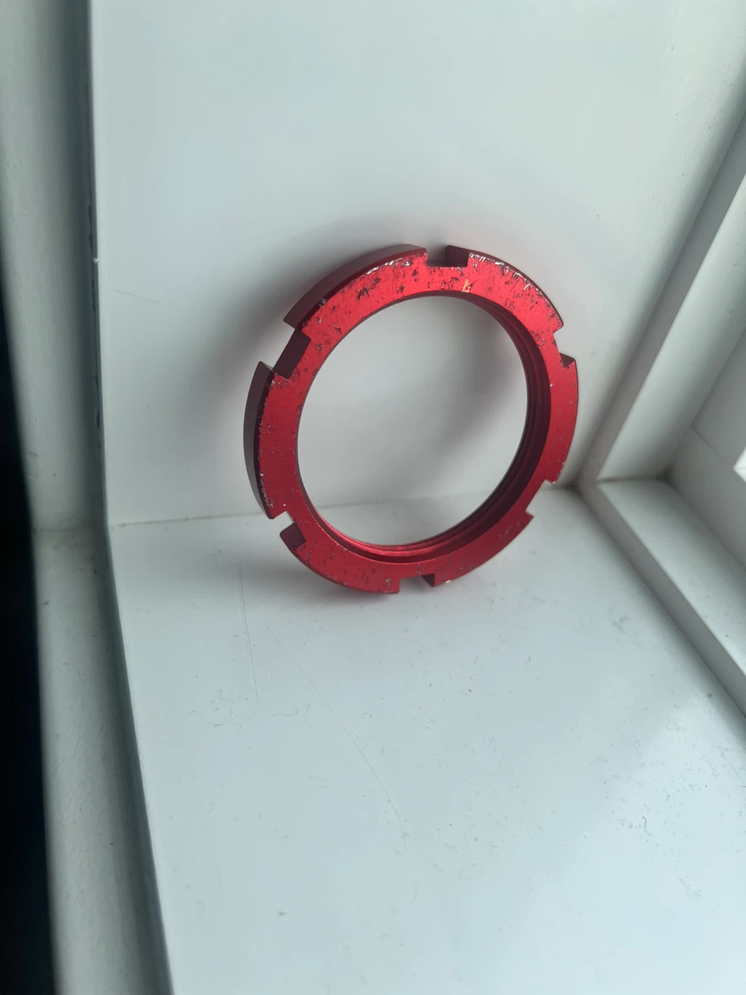 Red Metal Lock Nut