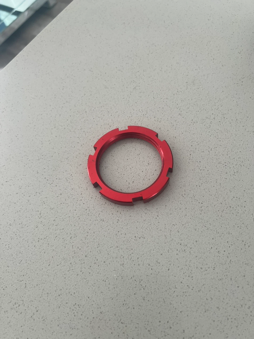 Red Metal Lock Nut - photo 3