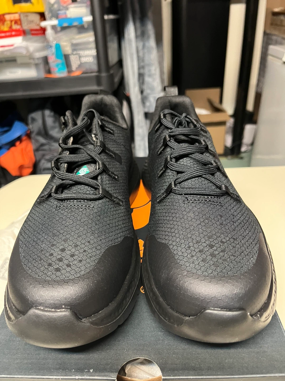 Timberland PRO Intercept Steel Toe Work Shoes Black Men's Size 8 - photo 4
