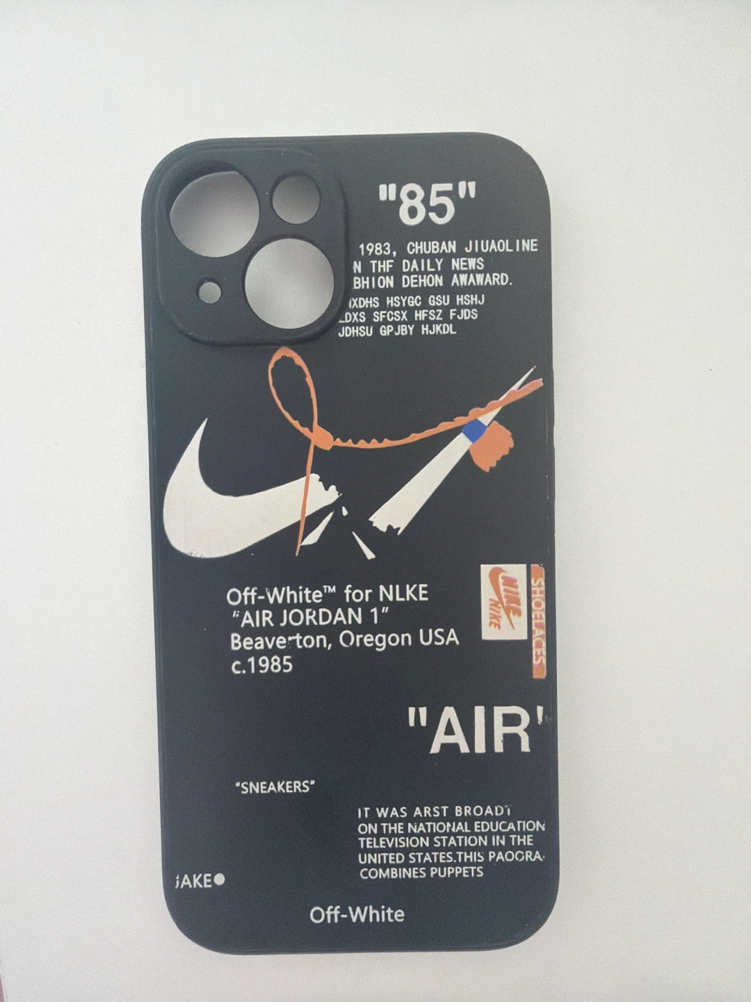 Off-White for NLKE Air Jordan 1 Phone Case