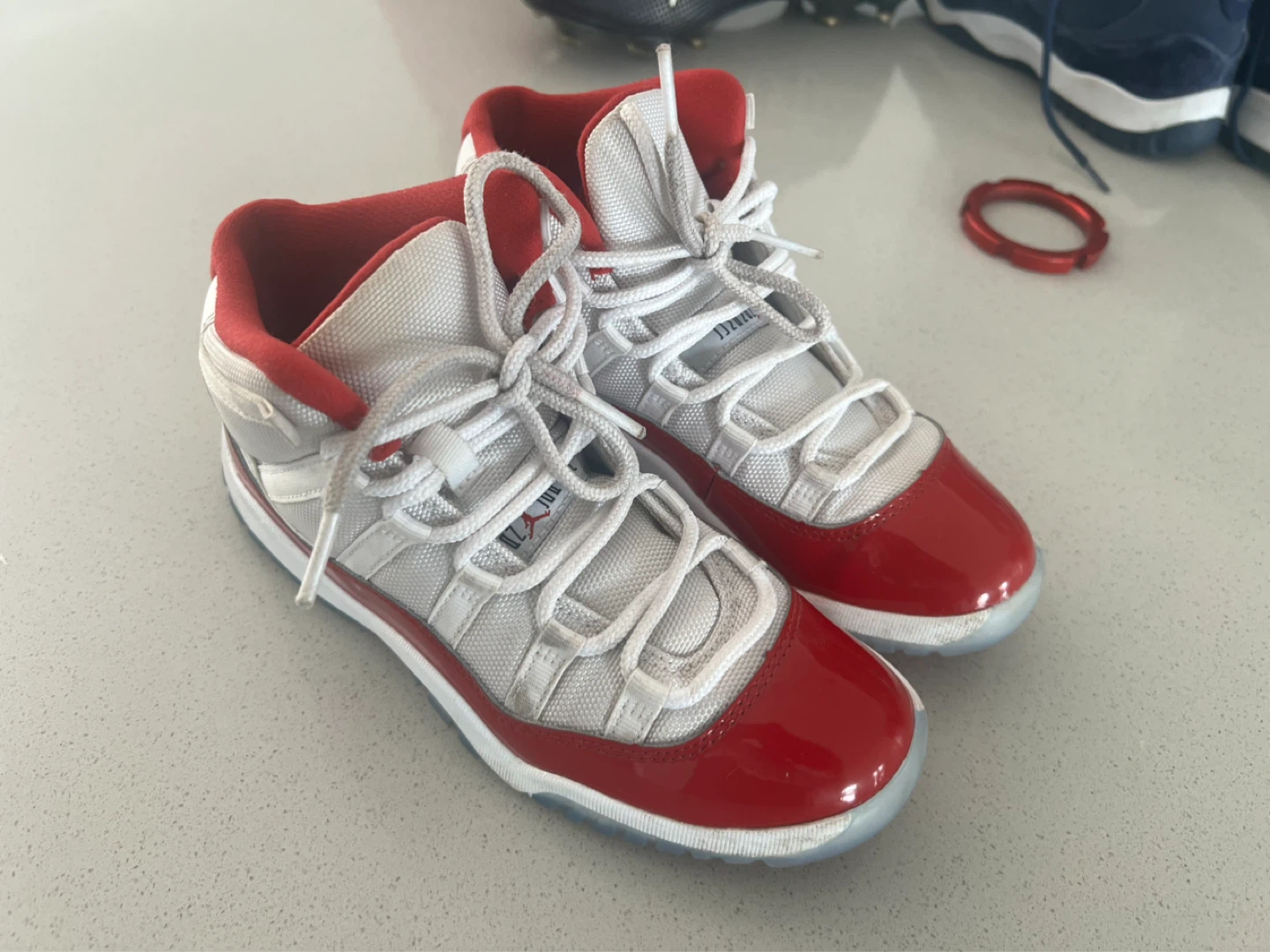 Air Jordan 11 Retro Low TD White Red