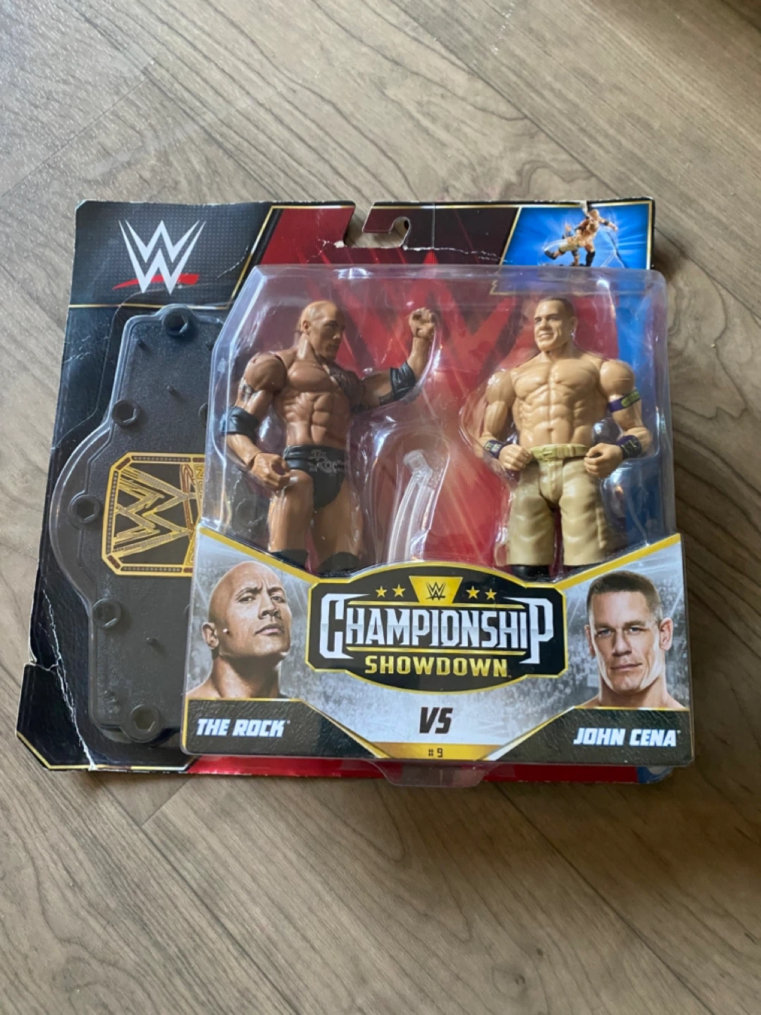 WWE Championship Showdown The Rock vs John Cena