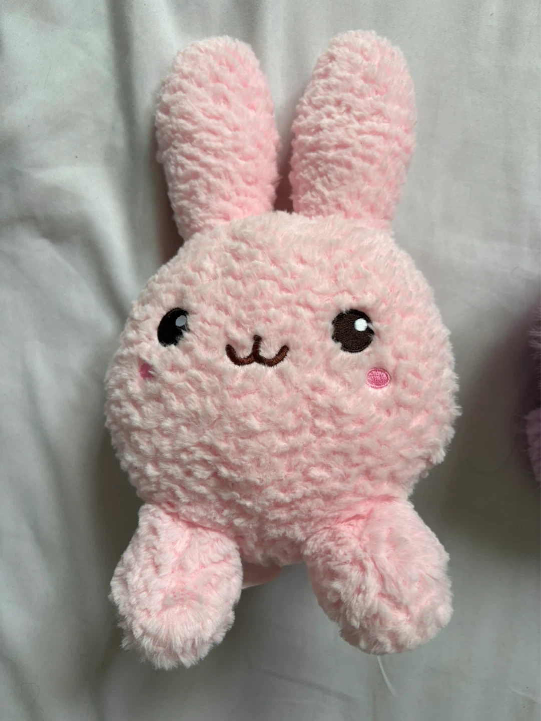 Pink Fluffy Bunny Plush Toy - photo 2