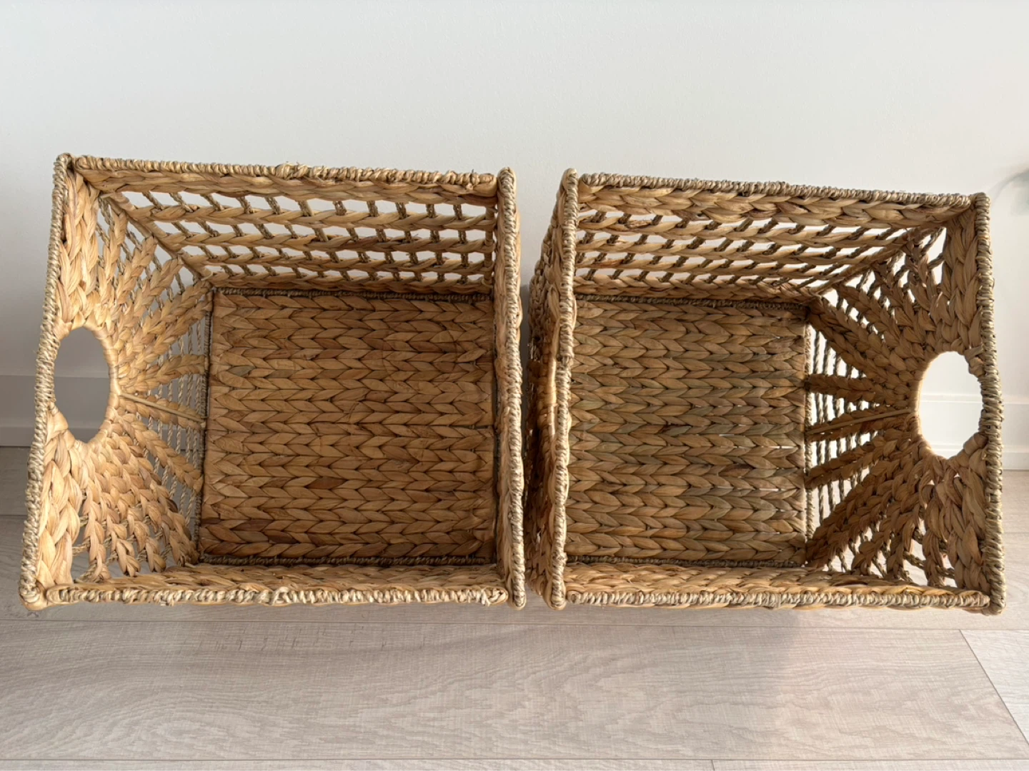 Set of 2 Woven Storage Baskets - photo 3