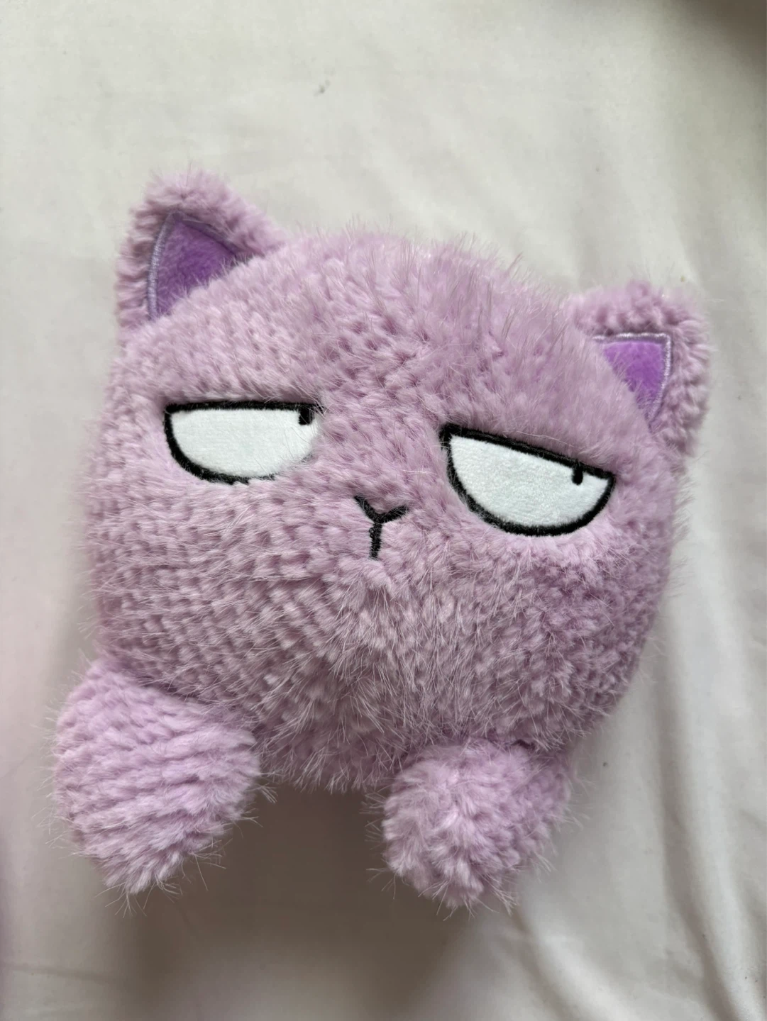 Purple Grumpy Cat Plush Toy - photo 2
