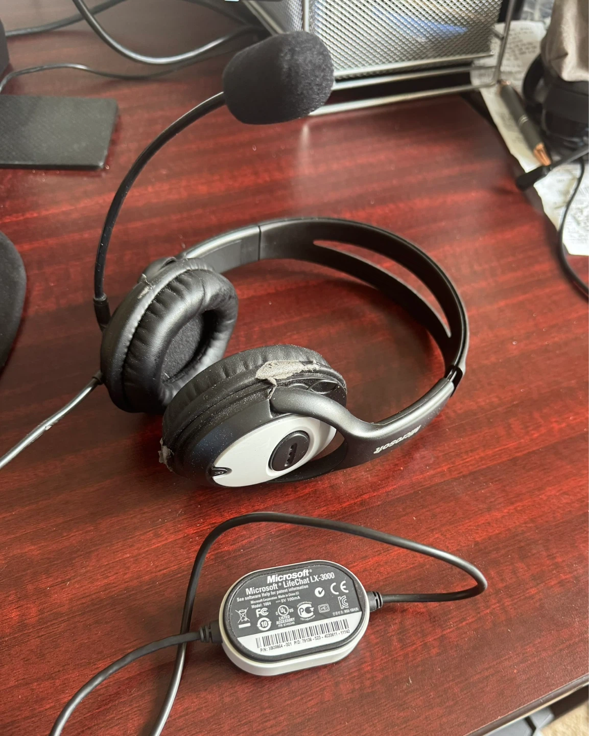 Microsoft LifeChat LX-3000 Headset with Microphone