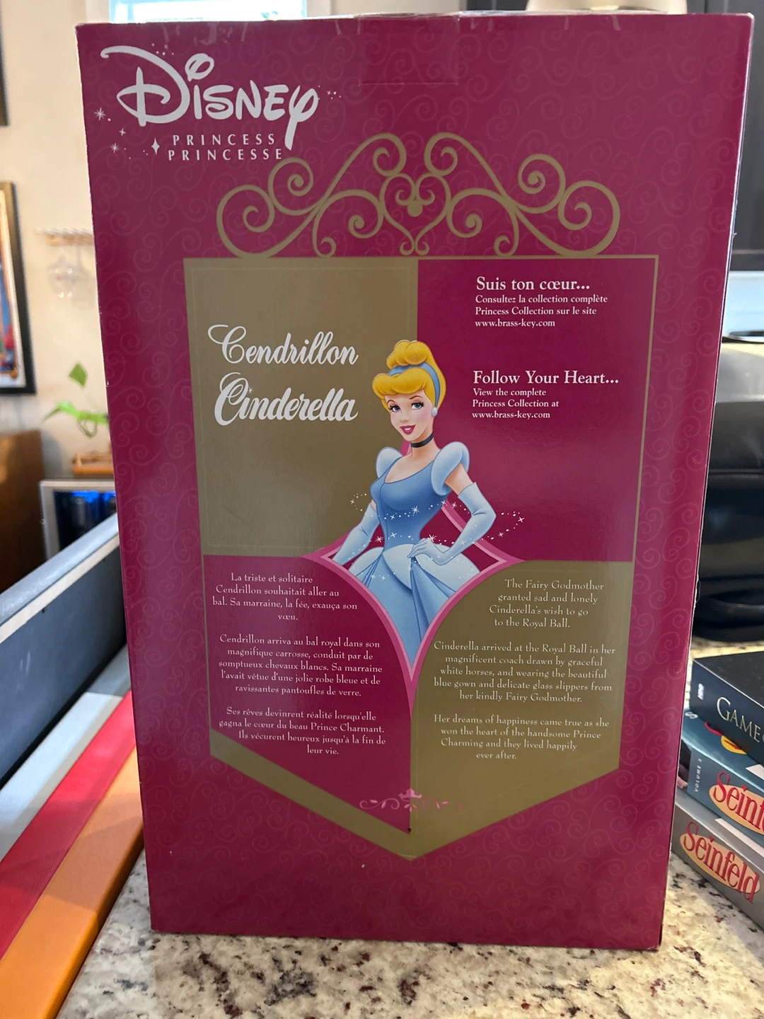 Disney Princess Cinderella Porcelain Keepsake Doll - photo 2