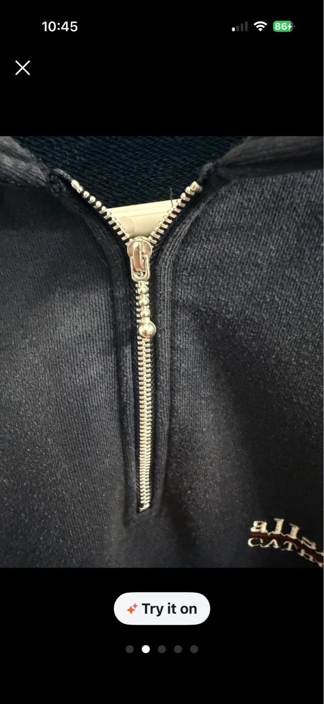 McCarthy 1/4 Zip Sweatshirt XL - photo 2