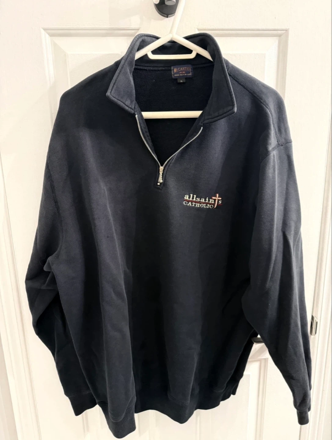 McCarthy 1/4 Zip Sweatshirt XL