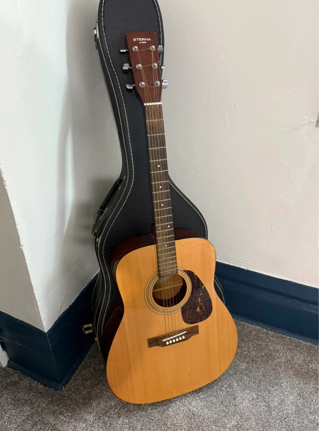 Eterna Acoustic Guitar with Case