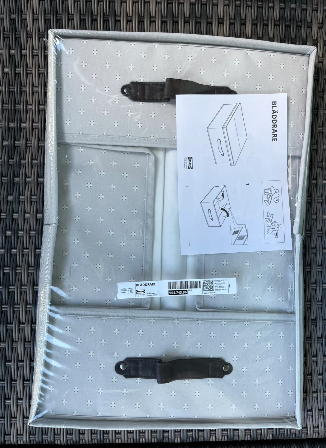 New IKEA BLÅDDRARE Storage Box with Lid - photo 5