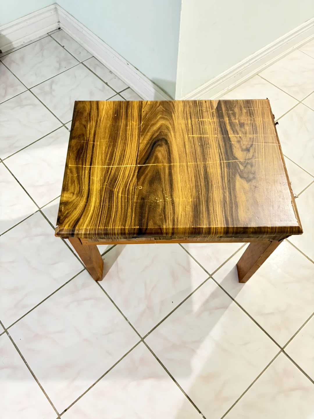 Wooden Side Table - photo 2