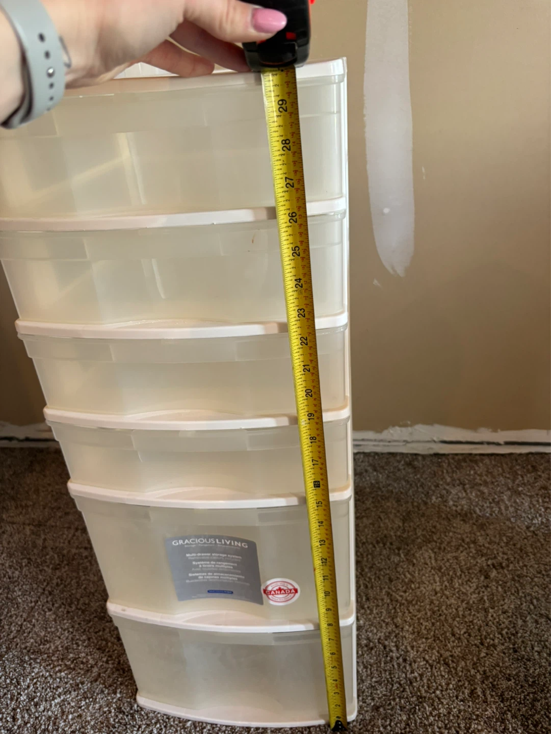 3 storage containers. One on wheels 10.00 each - photo 4