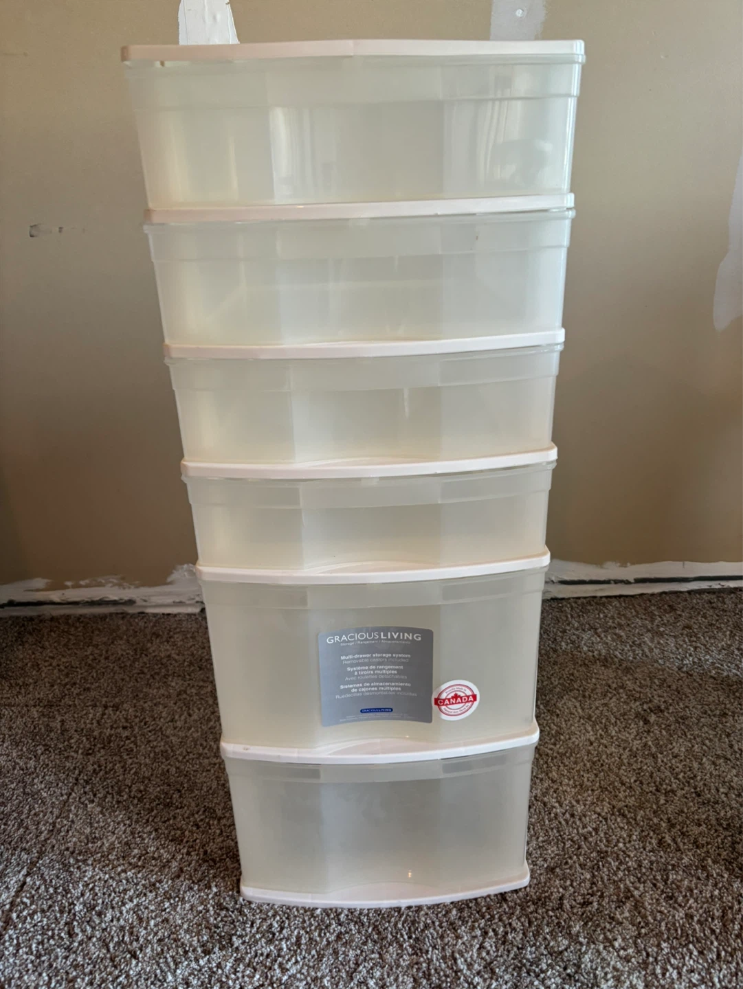 3 storage containers. One on wheels 10.00 each - photo 3