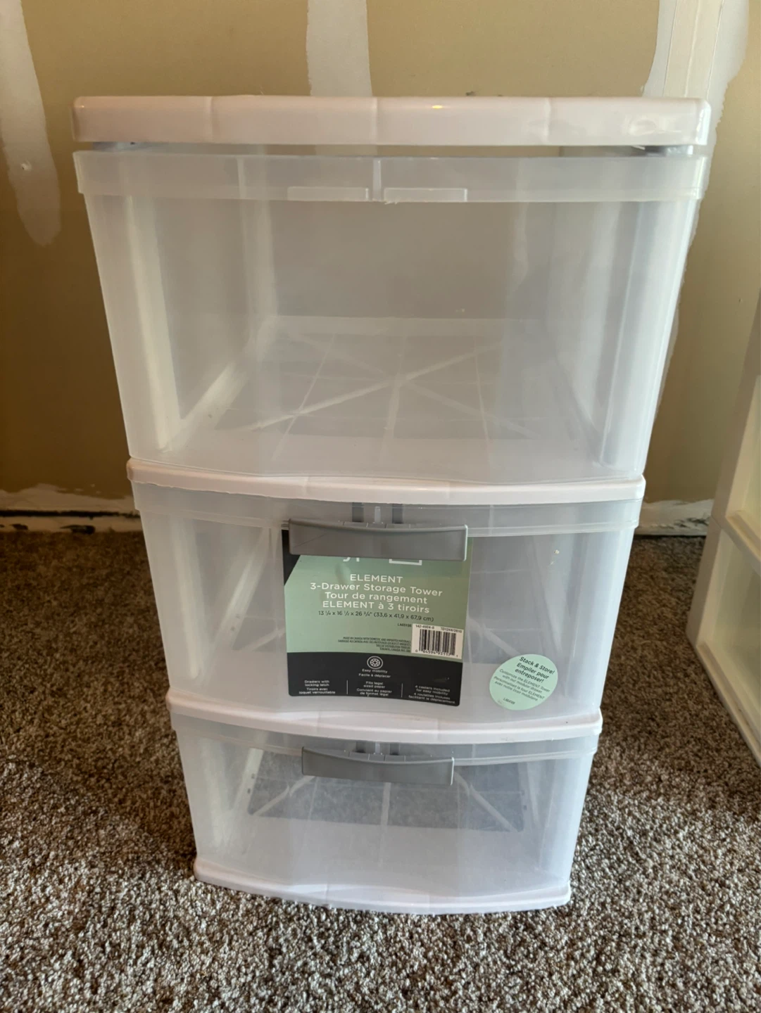 3 storage containers. One on wheels 10.00 each - photo 5