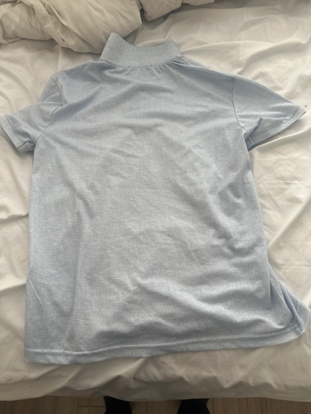 Loro Piana Polo Shirt - Light Blue - Size M - photo 2