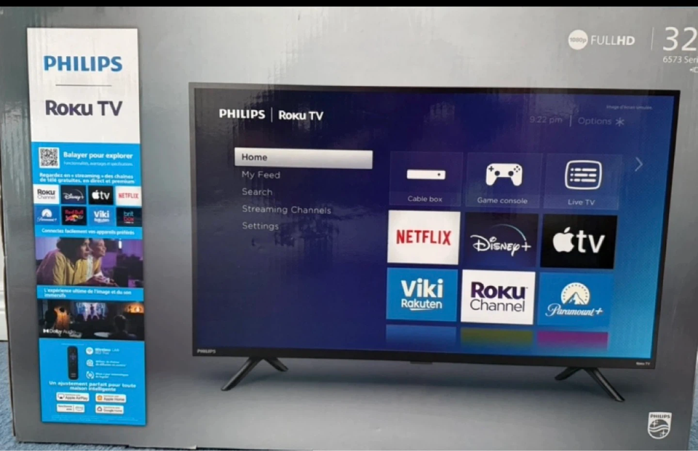 Philips 32" Roku TV 1080p Full HD