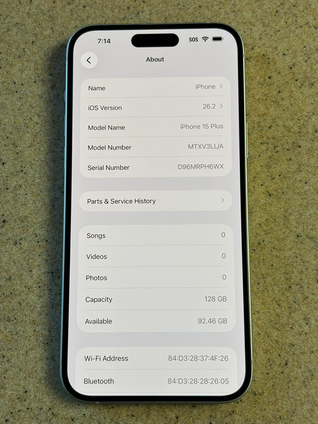 iPhone 15 Plus - 128GB - unlocked Blue - photo 3