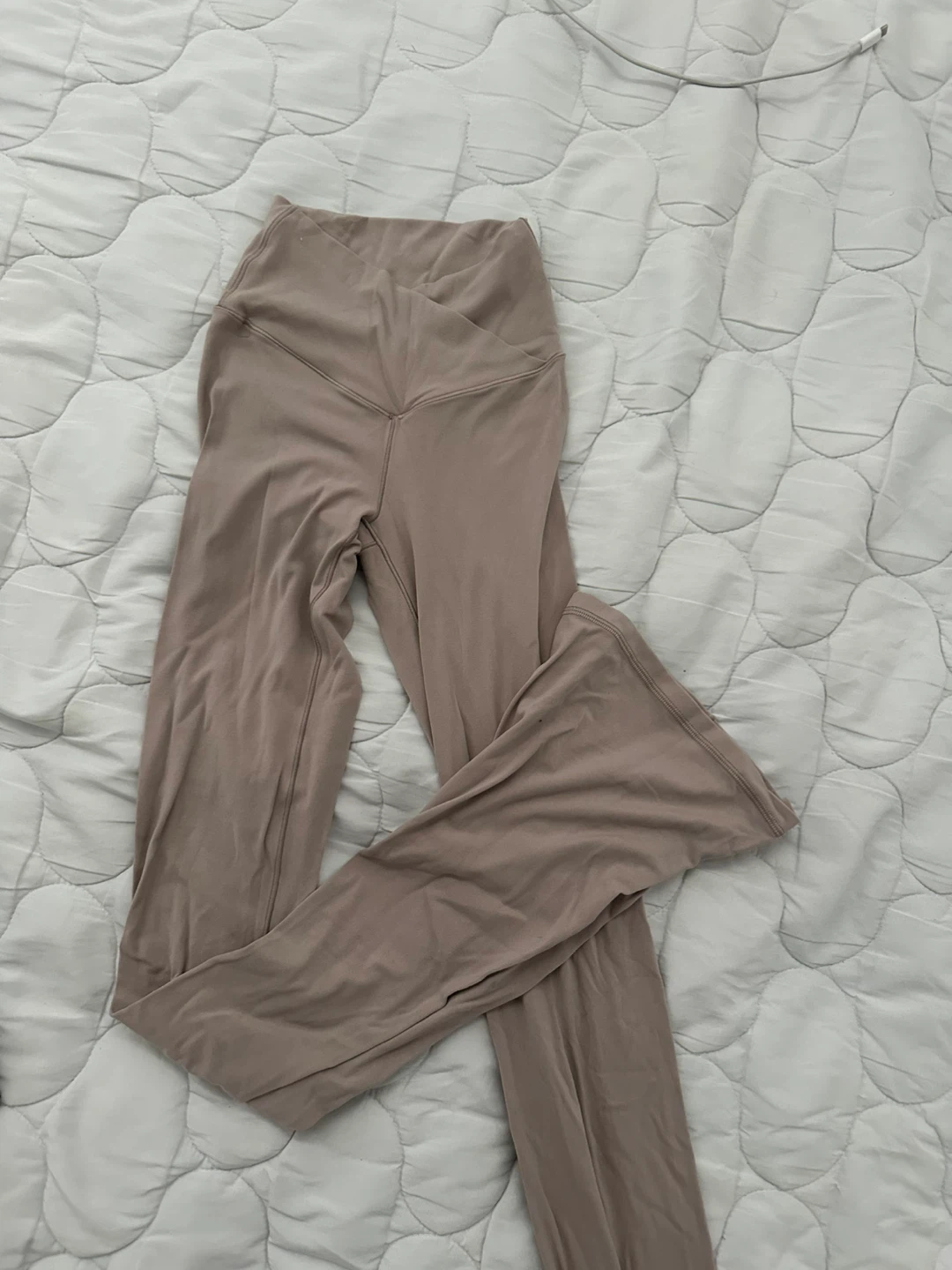 Aerie Offline Flare Leggings XS Tan