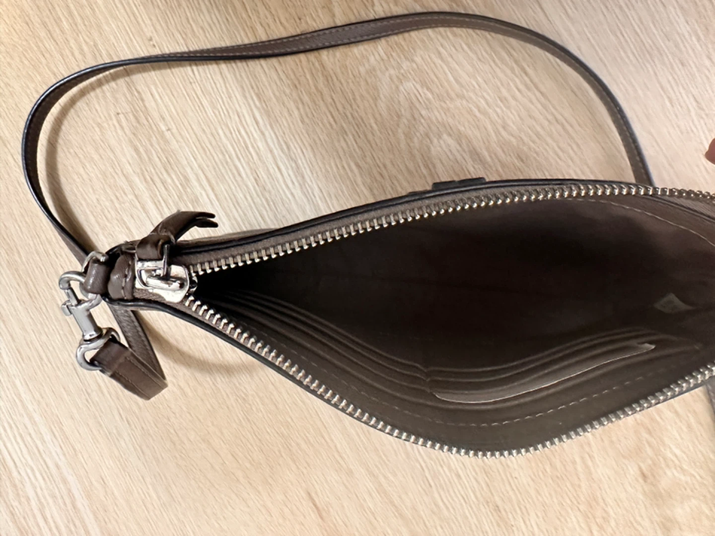 Tory Burch Taupe Leather Crossbody Bag - photo 4