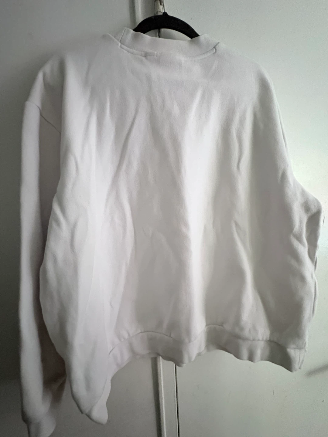 Adidas White Crewneck Sweatshirt - photo 4