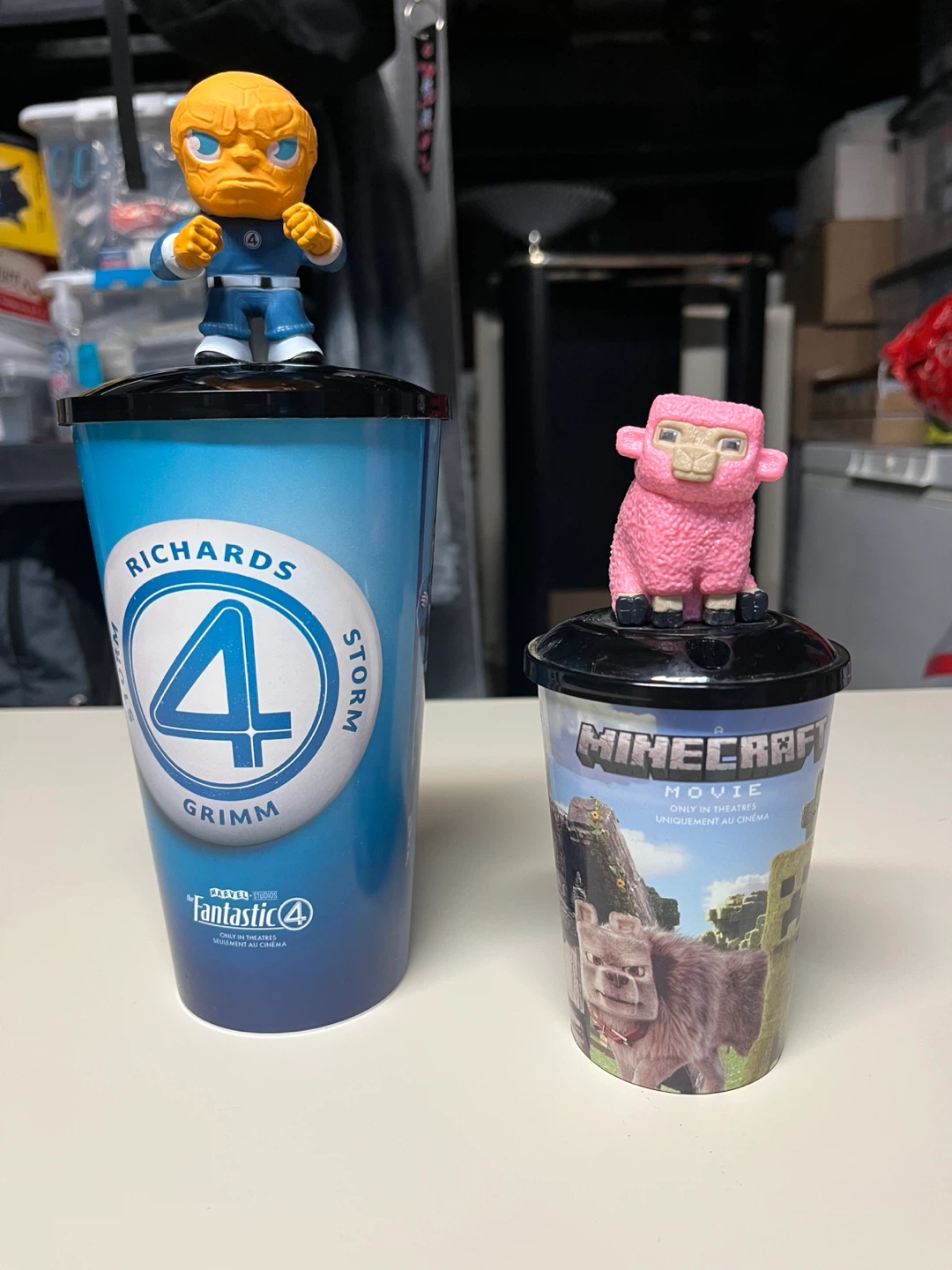 Fantastic Four Movie Cup & Minecraft Cup