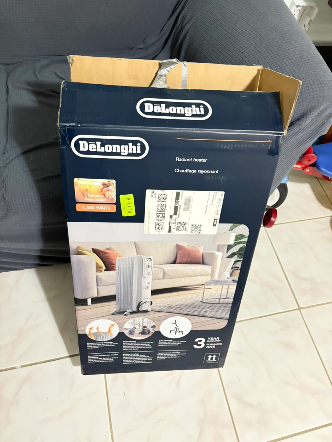 DeLonghi Radiant Heater - photo 3