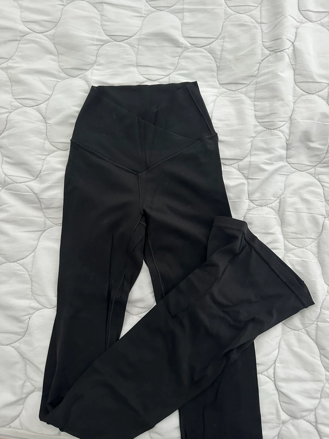 Aerie Offline Black Flare Leggings XS
