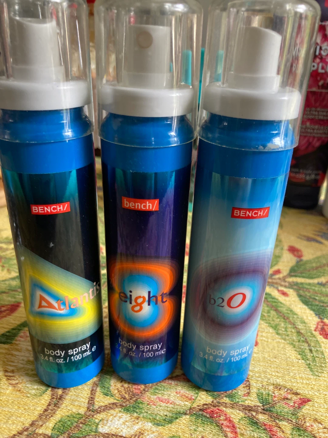 Bench Body Spray Lot - Atlantis, Eight, b2O