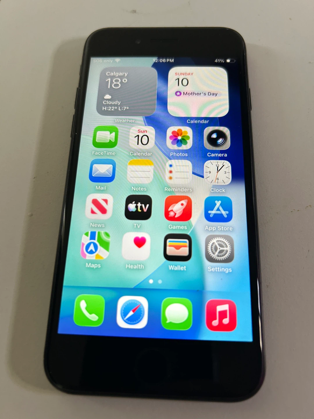 Apple iPhone SE 2 64 gb needs battery