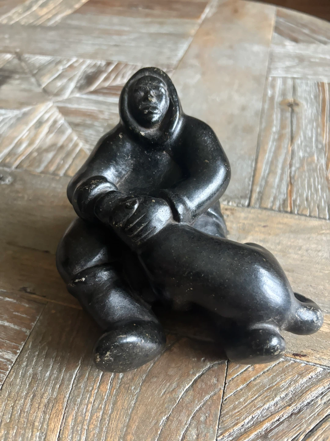 Inuit carving by Jobie Inukpuk