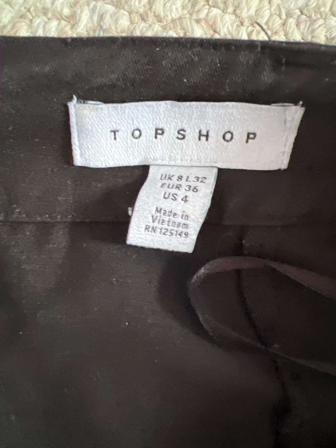 Topshop Black Pants - Size US 4 - photo 2